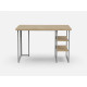 Стол письменный Кевин Ferrum-decor 75x120x60 Серый металл ДСП Дуб Кремона Торро 32 мм (FRD-108164) - фото 6