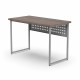 Стол письменный Майк Ferrum-decor 75x140x70 Серый металл ДСП Дуб Кремона Канолло 32 мм (FRD-108224) - фото 3