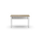 Стол письменный Майк Ferrum-decor 75x100x60 Белый металл ДСП Дуб Кремона Торро 16 мм (FRD-108334) - фото 4