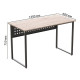 Стол письменный Майк Ferrum-decor 75x140x60 Серый металл ДСП Дуб Кремона Торро 16 мм (FRD-108347) - фото 4
