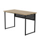 Стол письменный Майк Ferrum-decor 75x120x70 Черный металл ДСП Дуб Кремона Торро 16 мм (FRD-108357) - фото 3