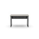 Стол письменный Майк Ferrum-decor 75x100x60 Черный металл ДСП Кашемир 16 мм (FRD-108297) - фото 6