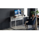 Стол письменный Майк Ferrum-decor 75x100x60 Белый металл ДСП Кашемир 16 мм (FRD-108298) - фото 4