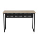 Стол письменный Майк Ferrum-decor 75x120x60 Черный металл ДСП Дуб Кремона Торро 16 мм (FRD-108339) - фото 3