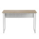 Стол письменный Майк Ferrum-decor 75x120x60 Белый металл ДСП Дуб Кремона Торро 16 мм (FRD-108340) - фото 3