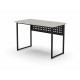 Стол письменный Майк Ferrum-decor 75x100x60 Черный металл ДСП Кашемир 32 мм (FRD-108300) - фото 8