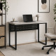 Стол письменный Майк Ferrum-decor 75x100x60 Черный металл ДСП Кашемир 32 мм (FRD-108300) - фото 6