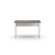 Стол письменный Майк Ferrum-decor 75x100x60 Белый металл ДСП Дуб Кремона Канолло 16 мм (FRD-108190) - фото 6