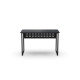 Стол письменный Майк Ferrum-decor 75x100x60 Черный металл ДСП Каштан Арвадонна 16 мм (FRD-108261) - фото 6