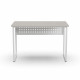 Стол письменный Майк Ferrum-decor 75x100x60 Белый металл ДСП Кашемир 32 мм (FRD-108301) - фото 9