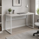 Стол письменный Майк Ferrum-decor 75x100x60 Белый металл ДСП Кашемир 32 мм (FRD-108301) - фото 7