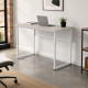 Стол письменный Майк Ferrum-decor 75x100x60 Белый металл ДСП Кашемир 32 мм (FRD-108301) - фото 5