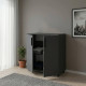 Комод Doros Торн Антрацит 2 ДСП 90х51.6х80 (DRS-012086) - фото 4