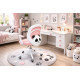 Крісло обертове дитяче з підставкою для ніг PERFECT KIDS PANDA PINK Perfect Home Рожевий (PFH-092111) - фото 11
