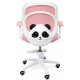 Крісло обертове дитяче з підставкою для ніг PERFECT KIDS PANDA PINK Perfect Home Рожевий (PFH-092111) - фото 7
