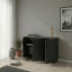 Комод Doros Торн Антрацит 3 ДСП 135х51.6х80 (DRS-012097) - фото 4