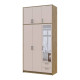 Антресоль высокая Doros Ронди Дуб Артизан/Кашемир 3 ДСП 121х52х65 (DRS-011909) - фото 10