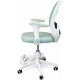 Крісло обертове дитяче з підставкою для ніг PERFECT KIDS PANDA GREEN Perfect Home Зелений (PFH-092112) - фото 5