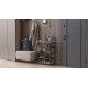 Полка для обуви Слайм 4 Ferrum-decor 820x630x260 Черный металл ДСП Дуб Сан-Марино 16 мм (FRD-106839) - фото 3
