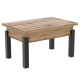 Стол-трансформер БАТТЕРФЛАЙ Металл Дуб аппалачи/Черный (NEM-121025) - фото 6