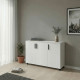 Комод Doros Торн Білий 3 ДСП 135х51.6х80 (DRS-012098) - фото 3
