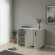 Комод Doros Торн Білий 3 ДСП 135х51.6х80 (DRS-012098) - фото 4