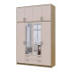 Антресоль высокая Doros Ронди Дуб Артизан/Кашемир 4 ДСП 160х52х65 (DRS-011910) - фото 6