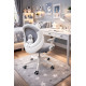Крісло обертове дитяче з підставкою для ніг PERFECT KIDS ASTRONAUT GRAY Perfect Home Сірий (PFH-092113) - фото 11