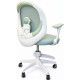 Крісло обертове дитяче з підставкою для ніг PERFECT KIDS ASTRONAUT GREEN Perfect Home Зелений (PFH-092114) - фото 8