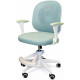 Крісло обертове дитяче з підставкою для ніг PERFECT KIDS ASTRONAUT GREEN Perfect Home Зелений (PFH-092114) - фото 4