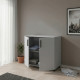 Комод Doros Торн Серый 2 ДСП 90х51.6х80 (DRS-012090) - фото 4