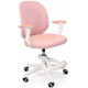 Крісло обертове дитяче з підставкою для ніг PERFECT KIDS ASTRONAUT PINK Perfect Home Рожевий (PFH-092115) - фото 3
