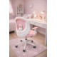 Крісло обертове дитяче з підставкою для ніг PERFECT KIDS ASTRONAUT PINK Perfect Home Рожевий (PFH-092115) - фото 12