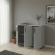 Комод Doros Торн Серый 3 ДСП 135х51.6х80 (DRS-012101) - фото 4