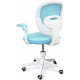 Крісло обертове дитяче з підставкою для ніг PERFECT KIDS BLUE Perfect Home Блакитний (PFH-092116) - фото 7