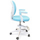 Крісло обертове дитяче з підставкою для ніг PERFECT KIDS BLUE Perfect Home Блакитний (PFH-092116) - фото 10