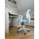 Крісло обертове дитяче з підставкою для ніг PERFECT KIDS BLUE Perfect Home Блакитний (PFH-092116) - фото 12