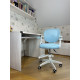 Крісло обертове дитяче з підставкою для ніг PERFECT KIDS BLUE Perfect Home Блакитний (PFH-092116) - фото 14