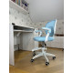 Крісло обертове дитяче з підставкою для ніг PERFECT KIDS BLUE Perfect Home Блакитний (PFH-092116) - фото 13