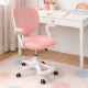 Крісло обертове дитяче з підставкою для ніг PERFECT KIDS PINK Perfect Home Рожевий (PFH-092118) - фото 1