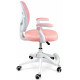 Крісло обертове дитяче з підставкою для ніг PERFECT KIDS PINK Perfect Home Рожевий (PFH-092118) - фото 10