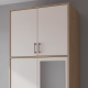 Антресоль высокая Doros Ронди Дуб Артизан/Кашемир 2 ДСП 82х52х65 (DRS-011908) - фото 1