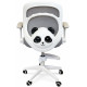 Крісло обертове дитяче з підставкою для ніг PERFECT KIDS PANDA GRAY Perfect Home Сірий (PFH-092110) - фото 7
