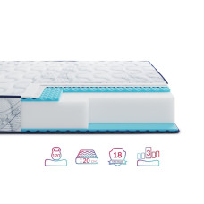 Матрас Highfoam Largo Slim Plus New 70x190 см (EVR-073677)