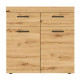 Комод 2Д2Ш Сокме Фокус 89,9x89,7x33,8 Дуб Артизан (SKM-081240) - фото 2