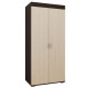 Шкаф распашной 2Д Сокме Марк 206х90х54 Дуб родос/Венге магия (SKM-081290) - фото 1