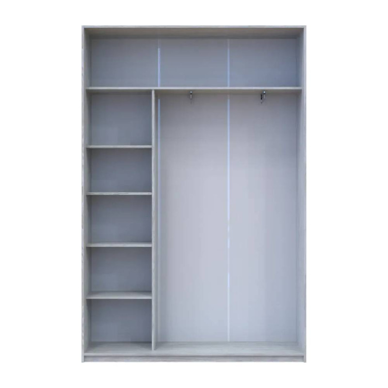 Шкаф купе Doros Сити Лайт Сосна Натти 2 ДСП 150х45х225 (DRS-011964)