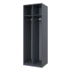 Раздевалка Doros 2-х секционная Графит 2 ДСП 60х52х180 (DRS-011613) - фото 3