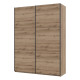 Шкаф купе Doros G-Caiser Дуб Эвок 2 ДСП / 3 части 180х60х240 (DRS-011616) - фото 2