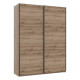 Шкаф купе Doros G-Caiser Дуб Эвок 2 ДСП / 3 части 180х60х240 (DRS-011616) - фото 4